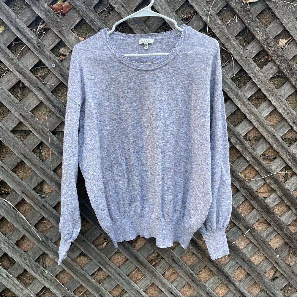Ella Moss Girl’s / Junior Size XXL Long Sleeve Purple Lavender Sweater